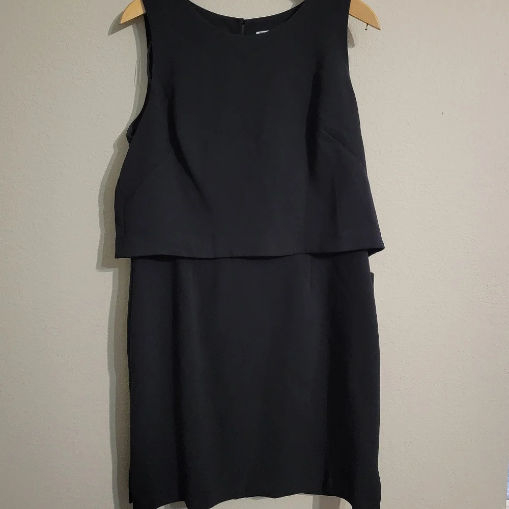 Eliza J Black Sleeveless Mini Dress - Picture 2 of 7